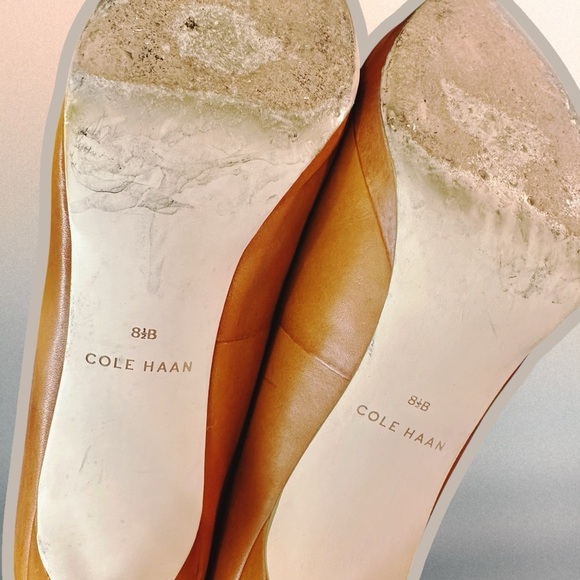 Cole Haan ‘Idala II’ Platform Pumps in “British Tanned Leather” Size 8.5 - Picture 13 of 13